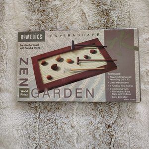 Zen Garden Homedics Enviroscape Soothe Spirit Sand Stone Art-NEW